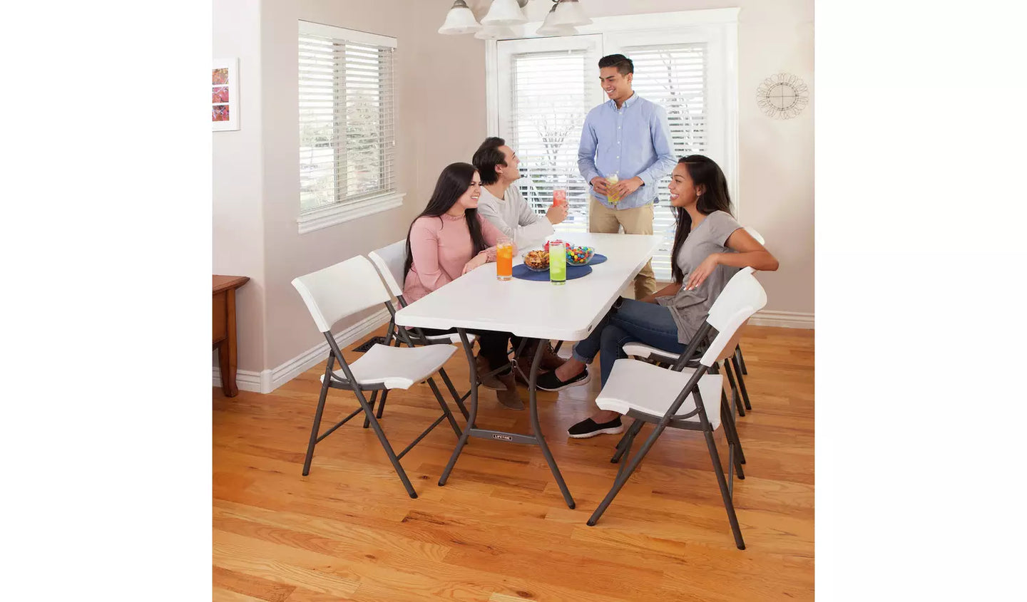 Lifetime 6ft Folding Plastic Camping Table